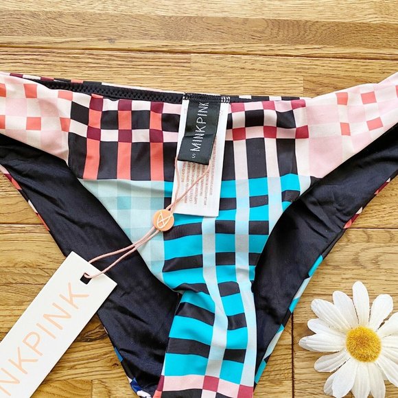 MINKPINK Womens Penelope Basic Bikini Bottom Multi - Picture 5 of 8